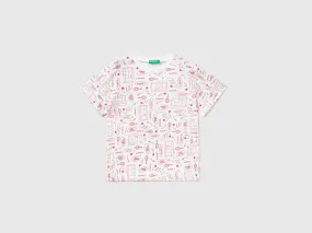 100% cotton patterned t-shirt