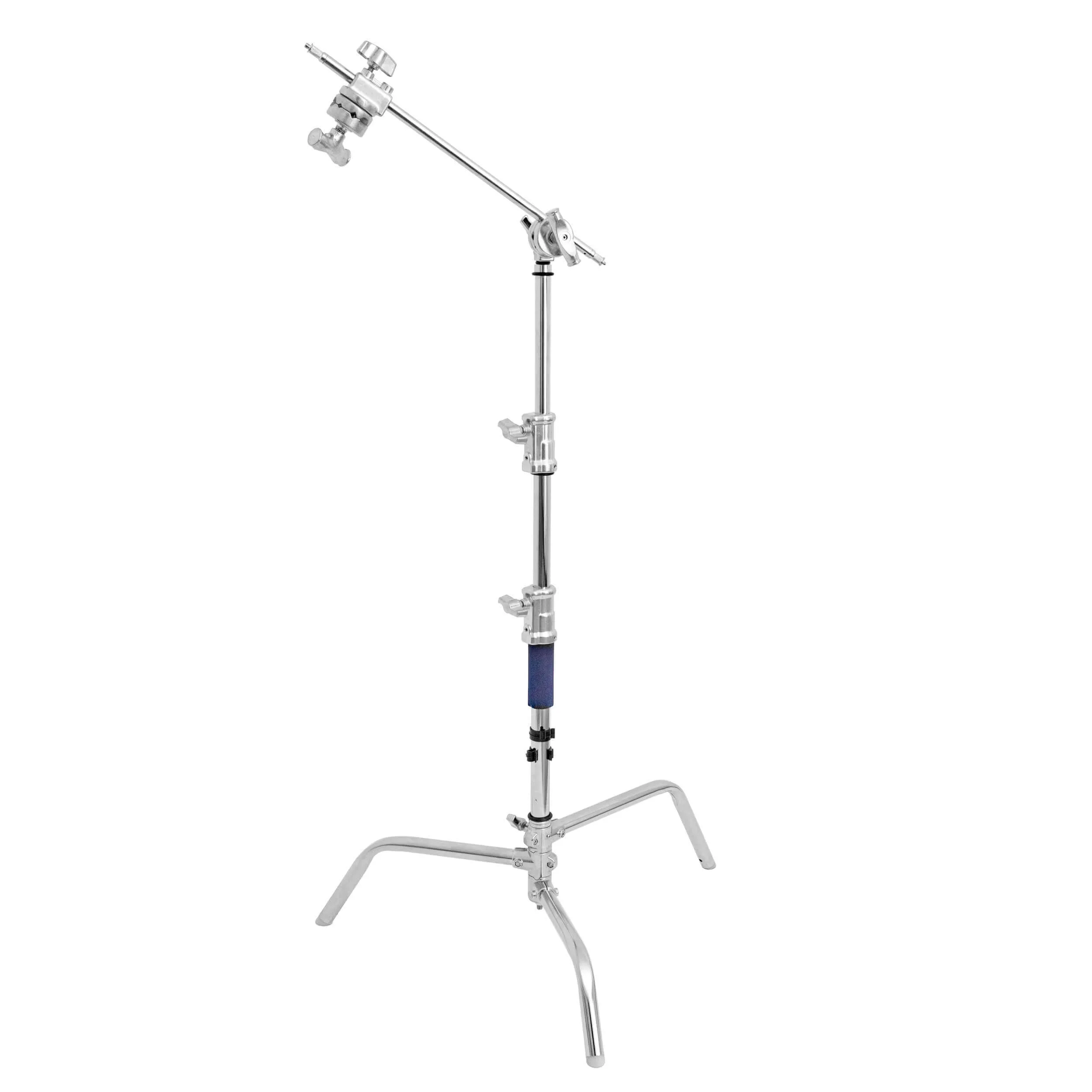 161cm C-Stand with 20" Boom Arm, Detachable Base & Caster Wheels