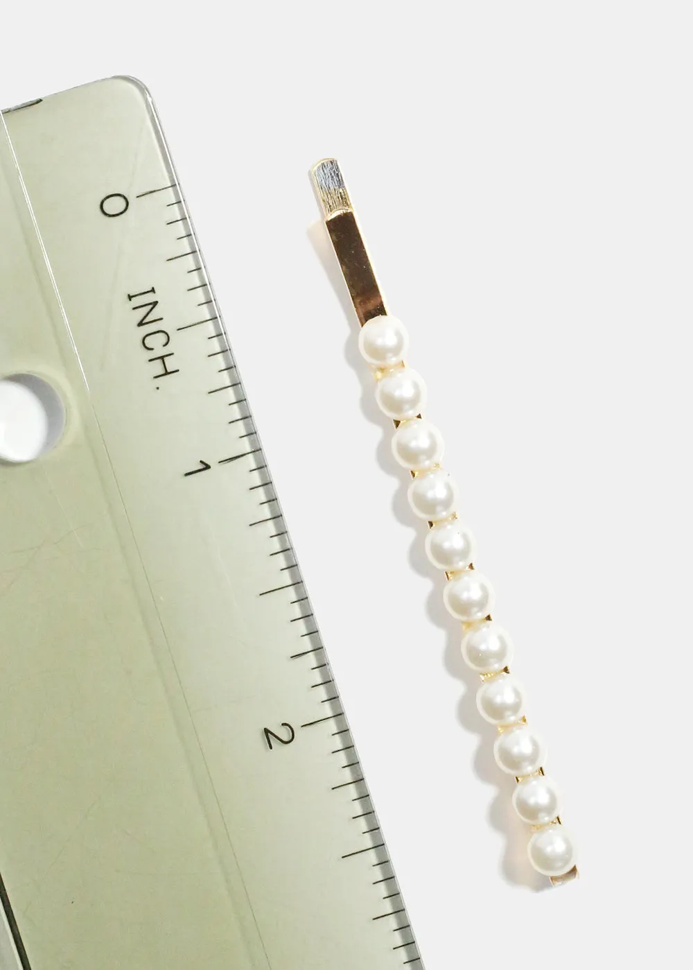 4-Piece Pearl Studded Hair Pins