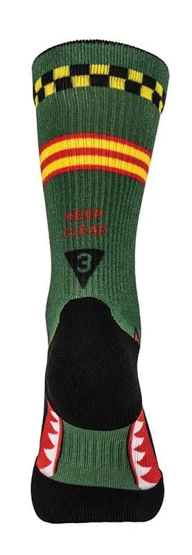 5-11 Brand Men Tactical 10041Ak-999 Sock And Awe Crew Airraid Green