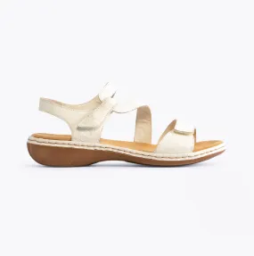 659C7-80 Womens Sandals White