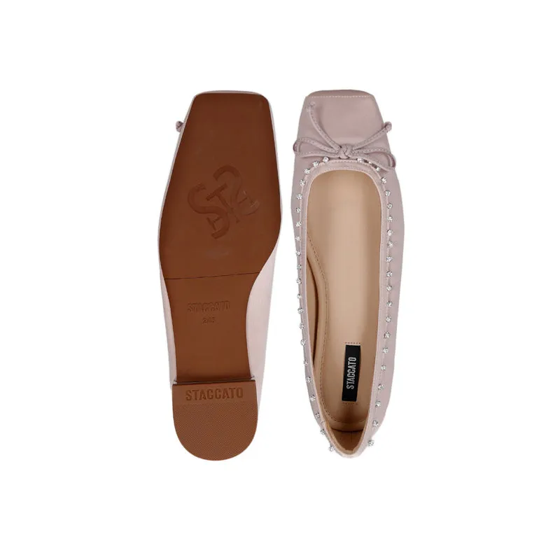 9UR58-PNK Ballerina Flats - Pink