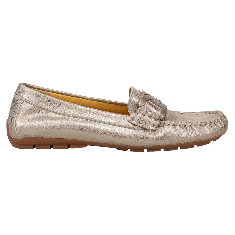 Aiker Metallic Slip On Loafers