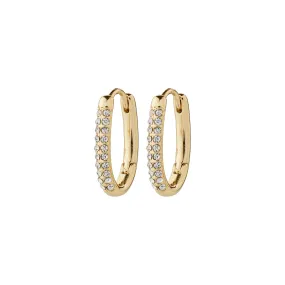 AMIRI recycled earrings gold-plated