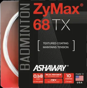 Ashaway ZyMax 68 TX Badminton String Set