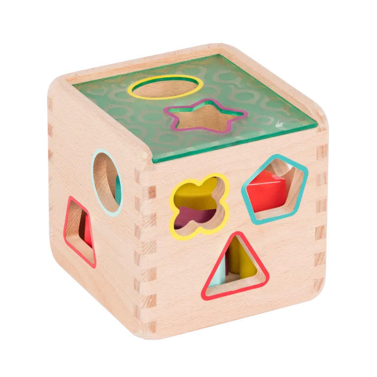 B. toys - Wooden Shape Sorter