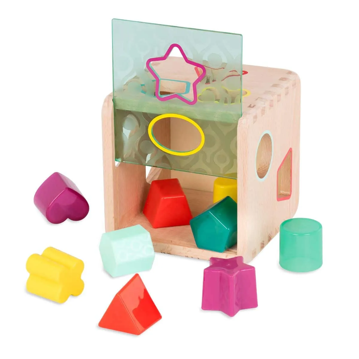 B. toys - Wooden Shape Sorter