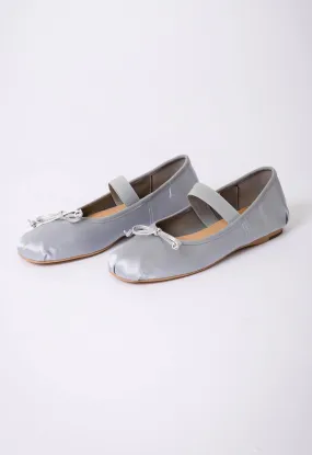 Ballet Flats In Silver