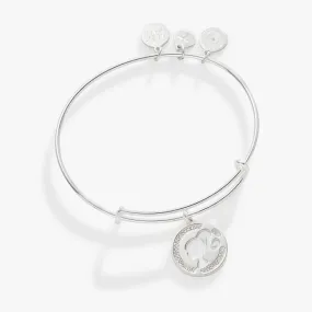 Barbie™ Silhouette Pave Charm Bangle