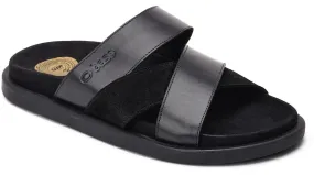 Base London Ponza Mens Leather Slip On Sandal