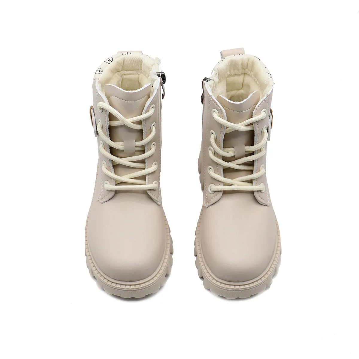 Beige Casual Boots G60017