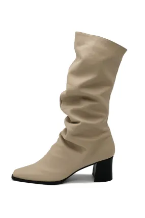 Beige Yakko Boots