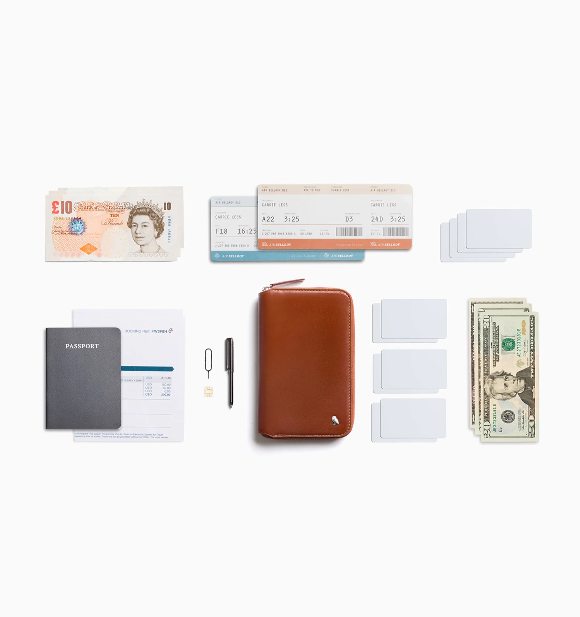 Bellroy Travel Folio Passport Wallet