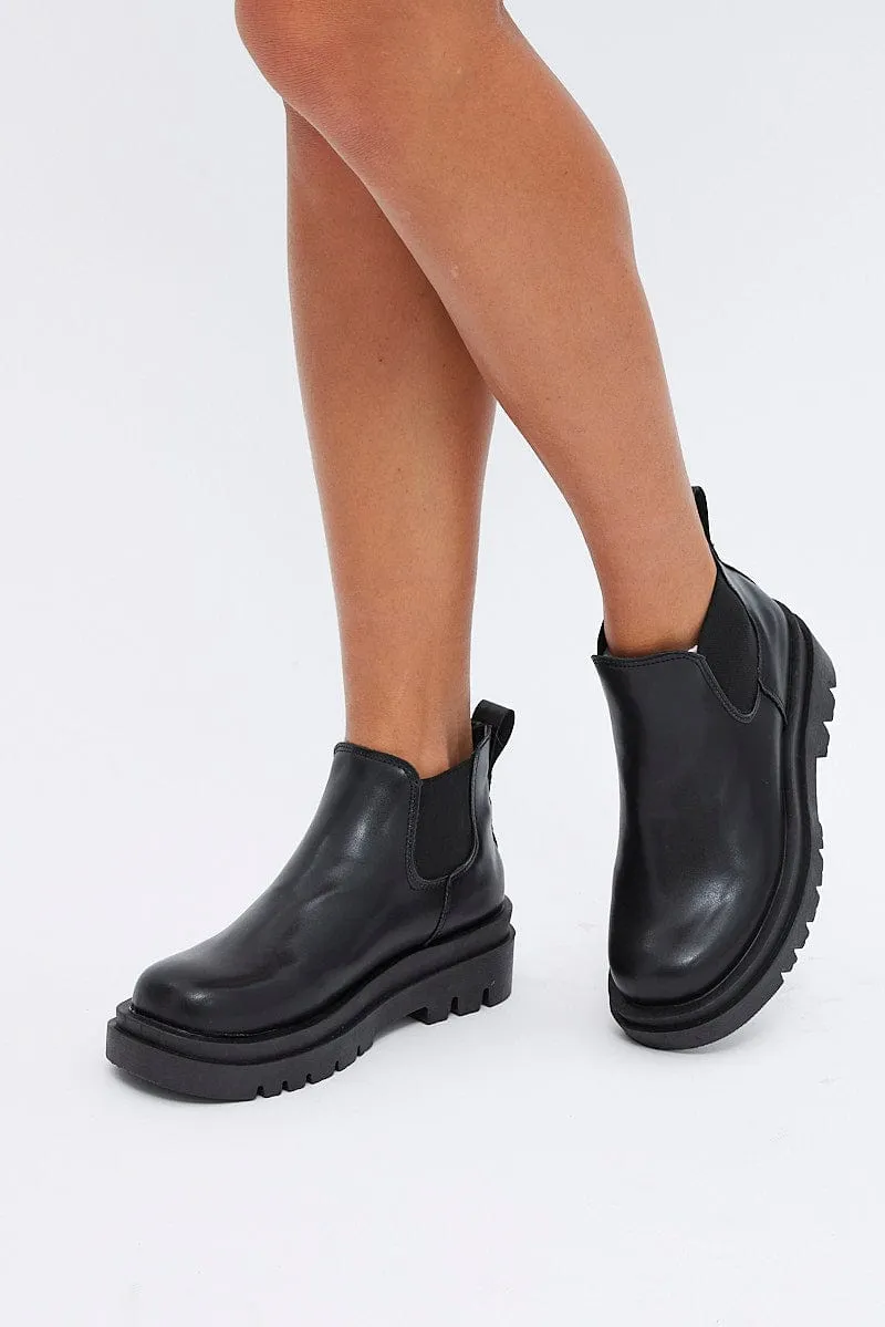 Black Chelsea Boots