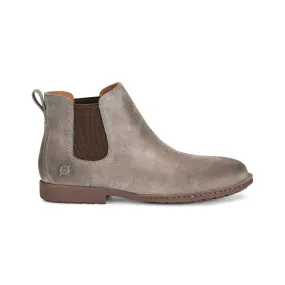 BORN SHANE CHELSEA BOOT SUEDE TAUPE - MENS