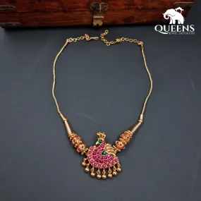 CHANDHIRAGAM KEMP NECKLACE