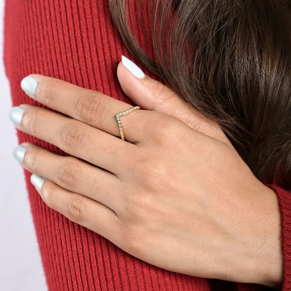 Chevron Ring