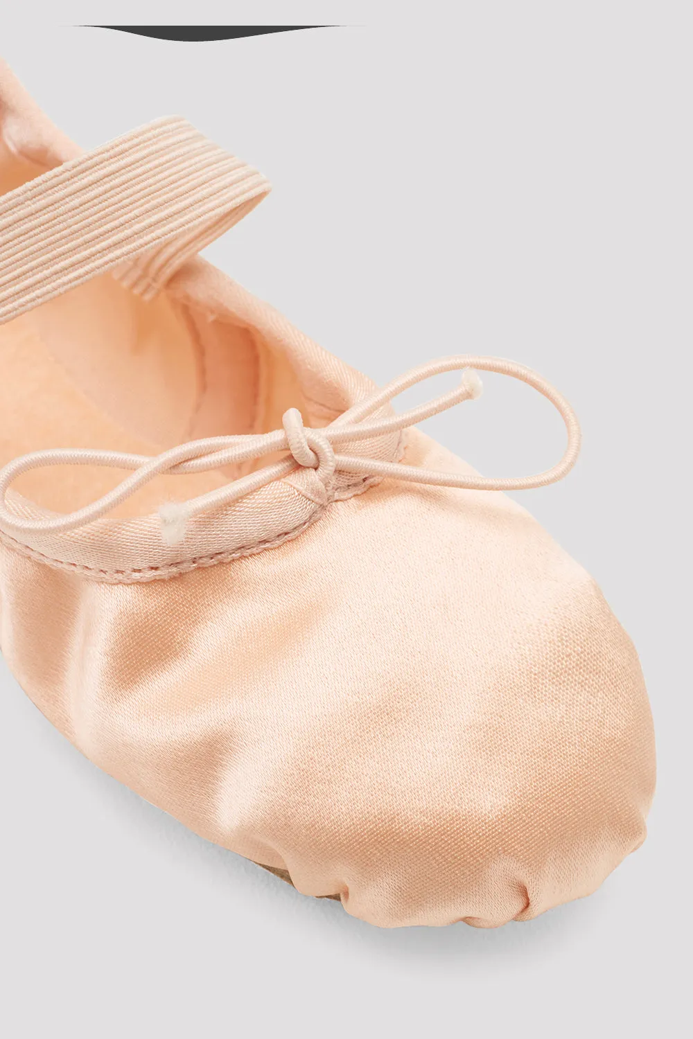 Childrens Stretch Satin Ballet Shoes