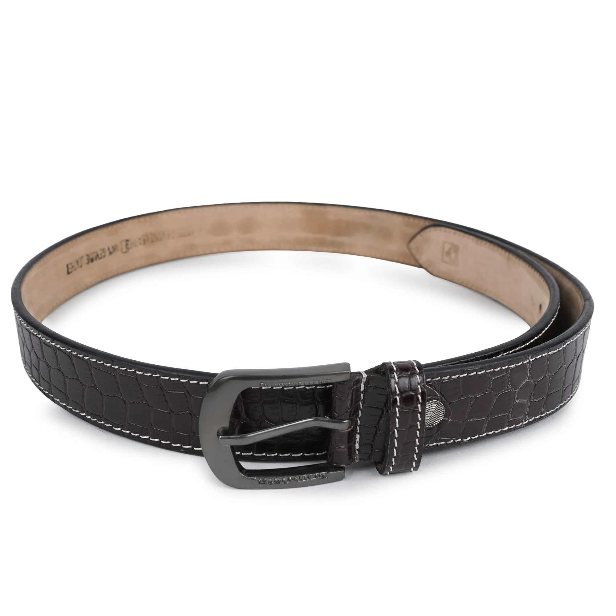 CIMONI Men Genuine Leather Casuaul Formal Belt ( 1 Year Gurantee)