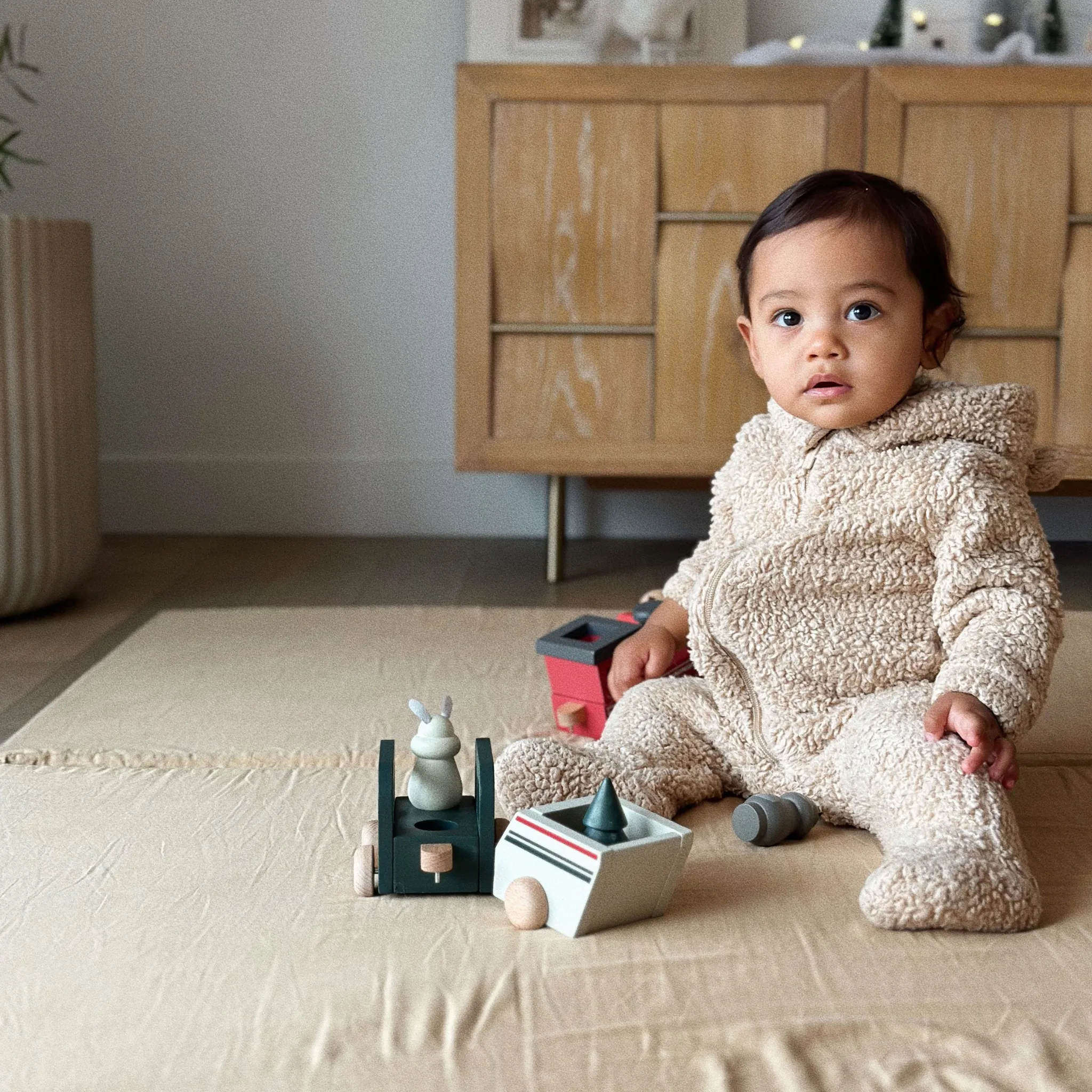 Cloud   Sandcastle Padded Playmat