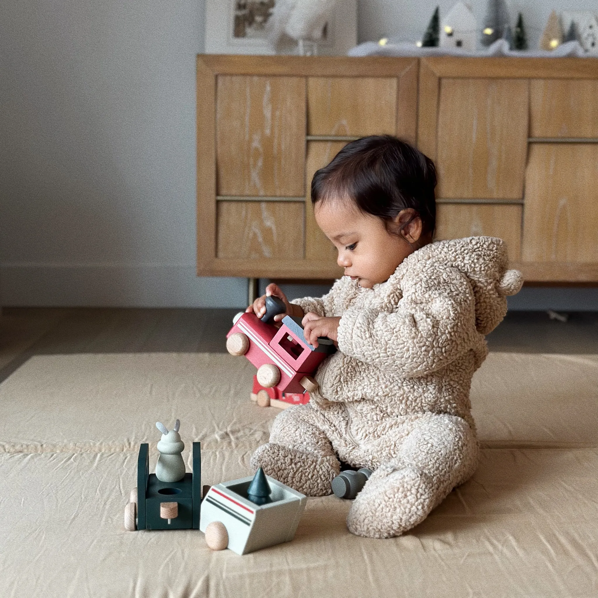 Cloud   Sandcastle Padded Playmat