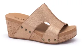 Corkys Oasis Rose Gold Wedge