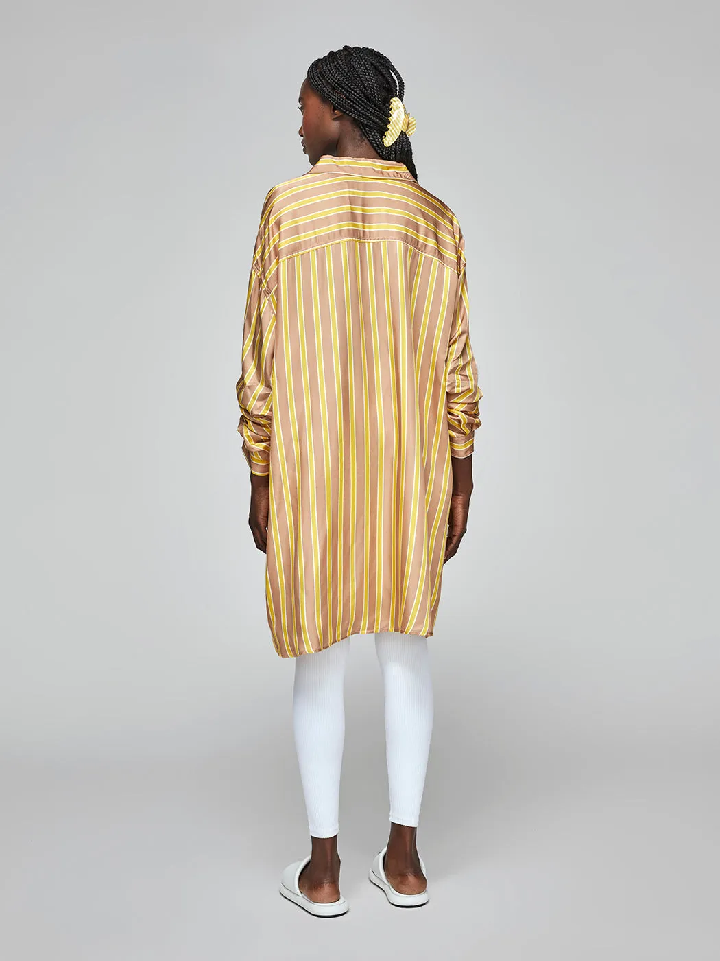 Dillon Shirt - Yellow/Nude