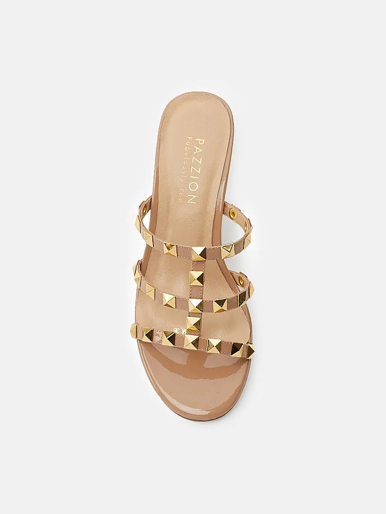 Dion Studded Slide Sandals