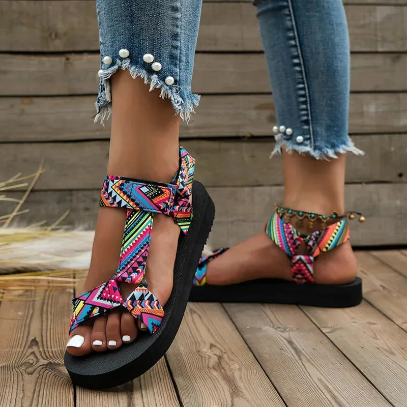 Epaulette Gladiator Sandals