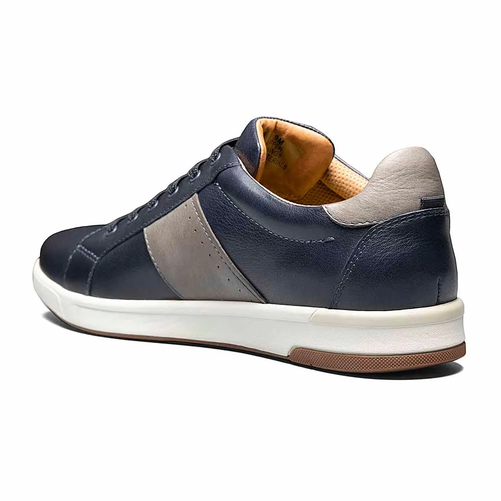 Florsheim Crossover Navy Leather Men’s Lace to Toe Sneaker