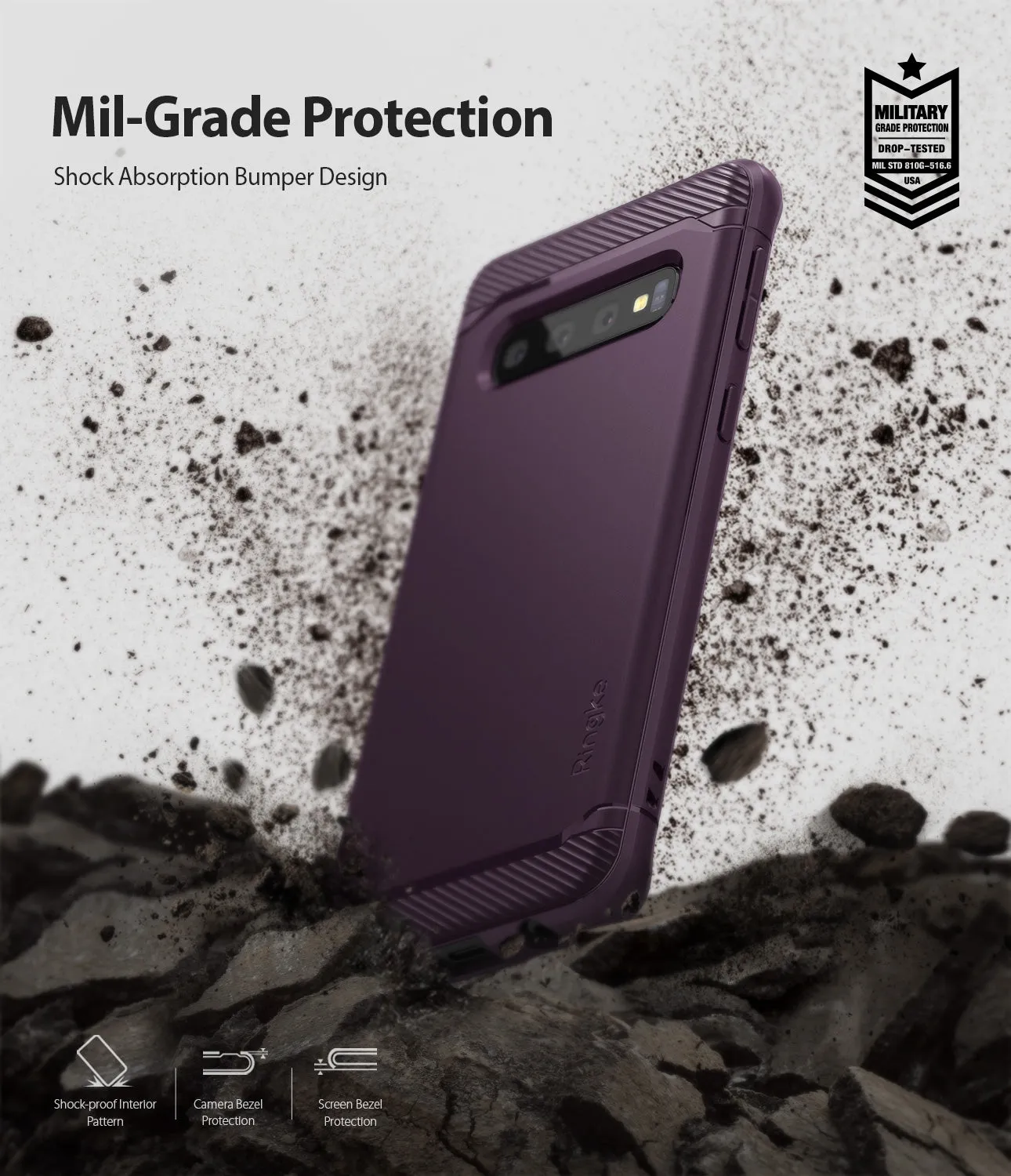 Galaxy S10 Plus Case | Onyx - Lilac Purple