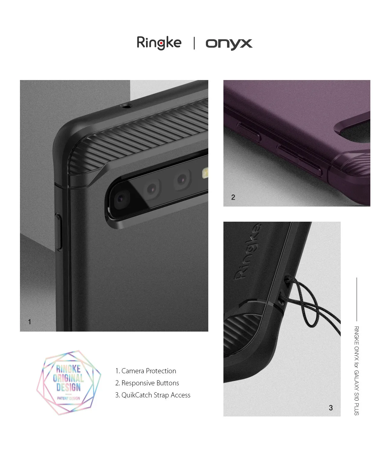 Galaxy S10 Plus Case | Onyx - Lilac Purple