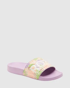 Girls Slippy Slider Sandals