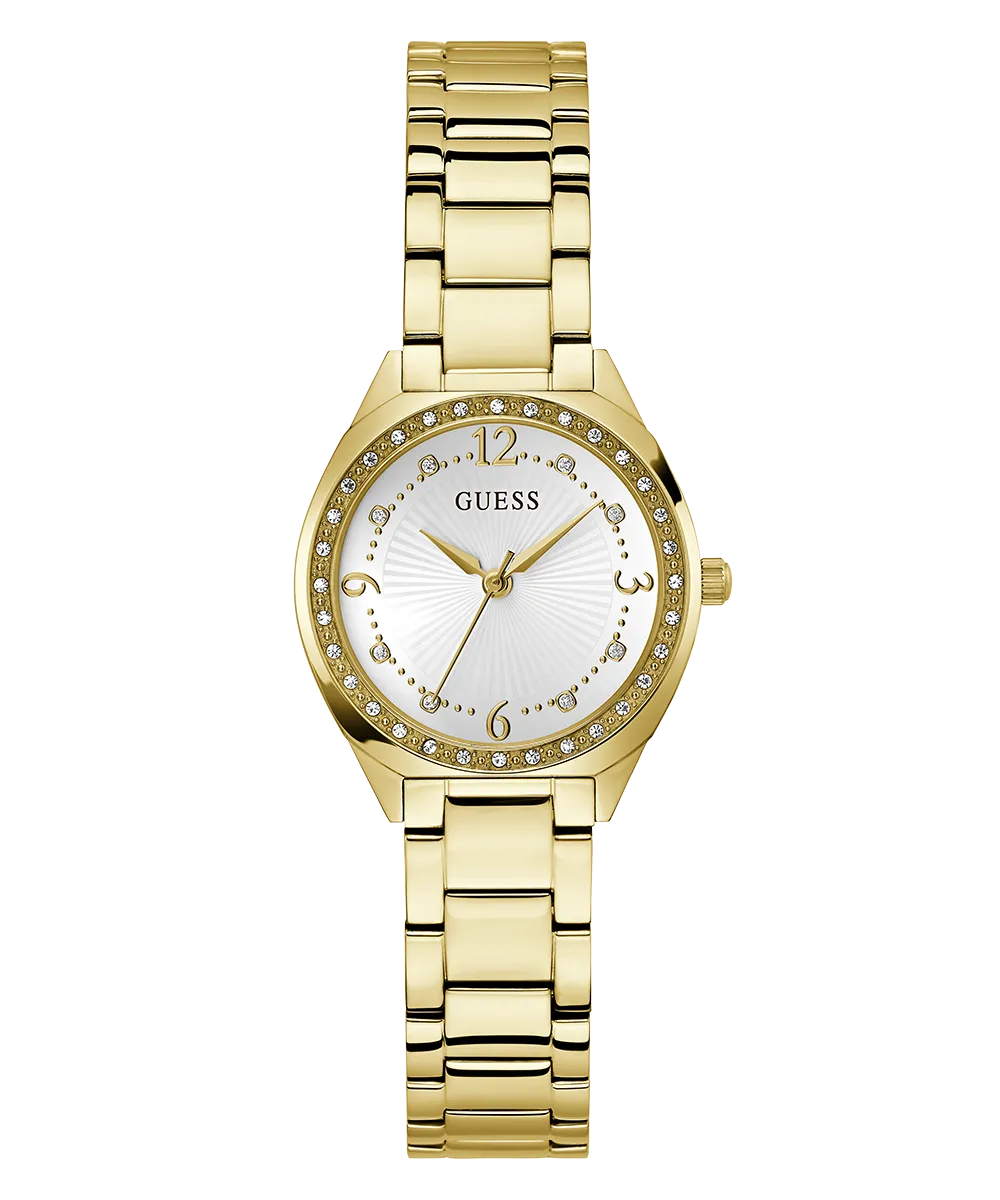 GUESS Ladies Gold Tone Analog Watch