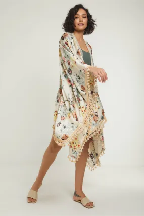 GYPSY SOUL KAFTAN - BEIGE