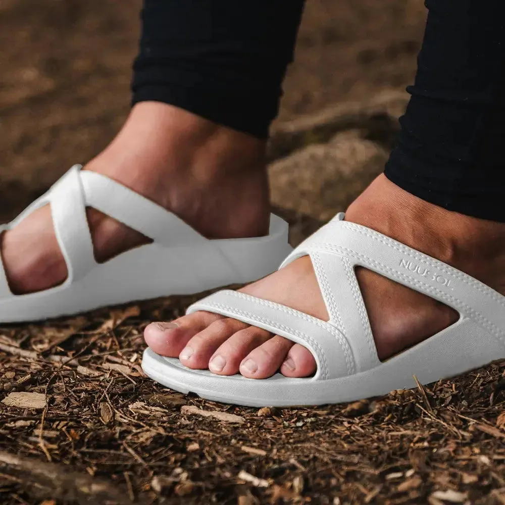 Hailey Slide - White