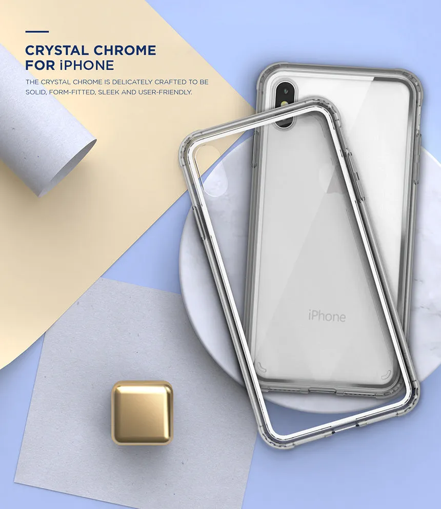 iPhone X / Xs Case Crystal Chrome Clear