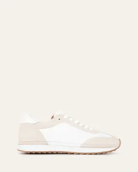 IVES SNEAKERS WHITE LEATHER