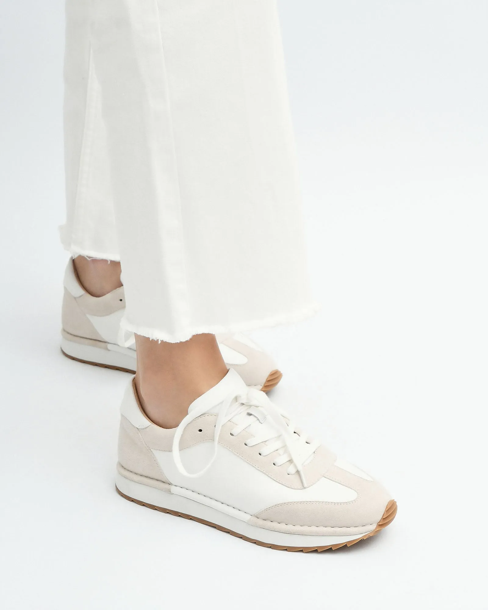 IVES SNEAKERS WHITE LEATHER