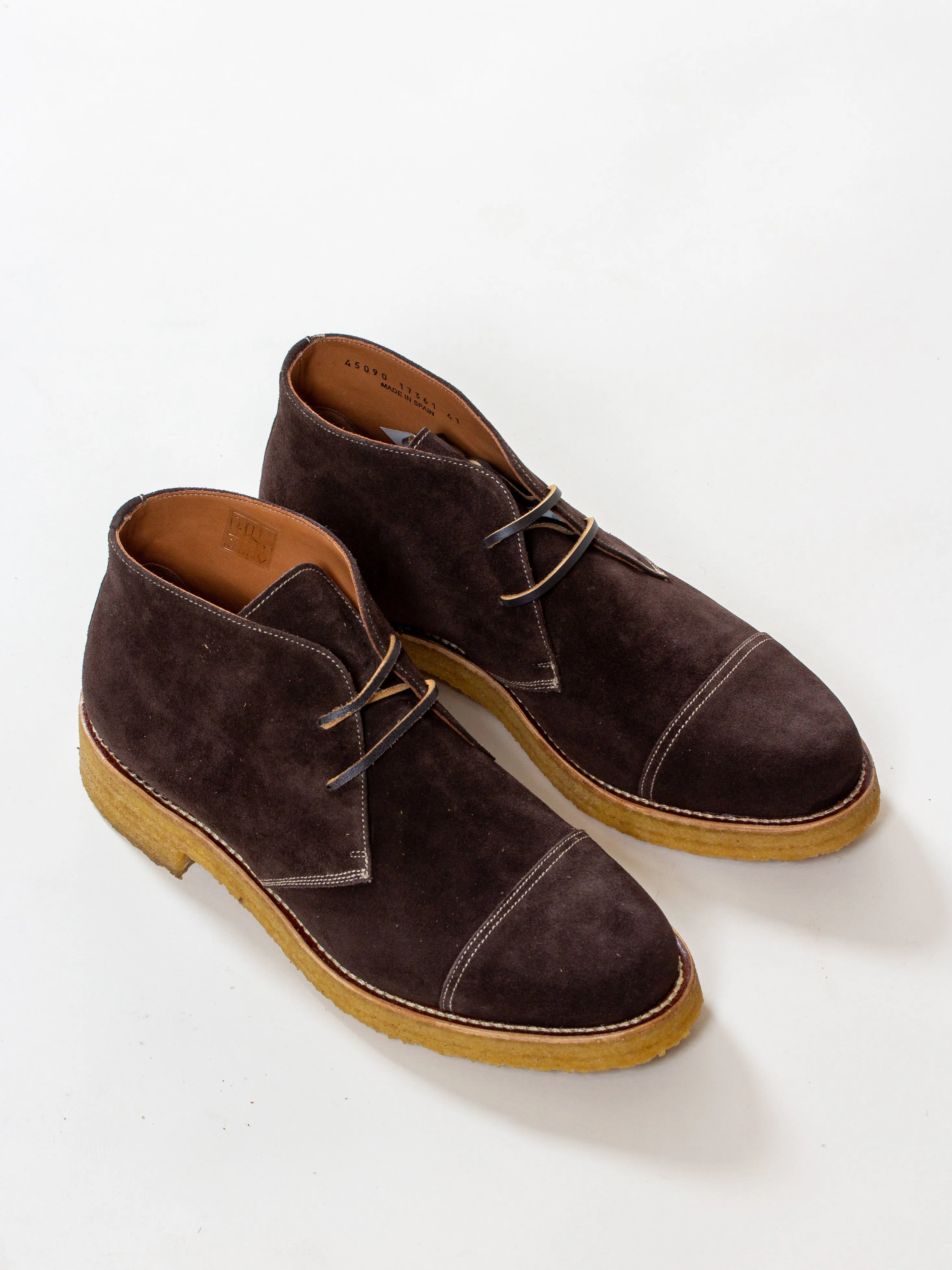 Johannes Lassen x Bright Shoemakers, Chunky Desert, Cortado Suede