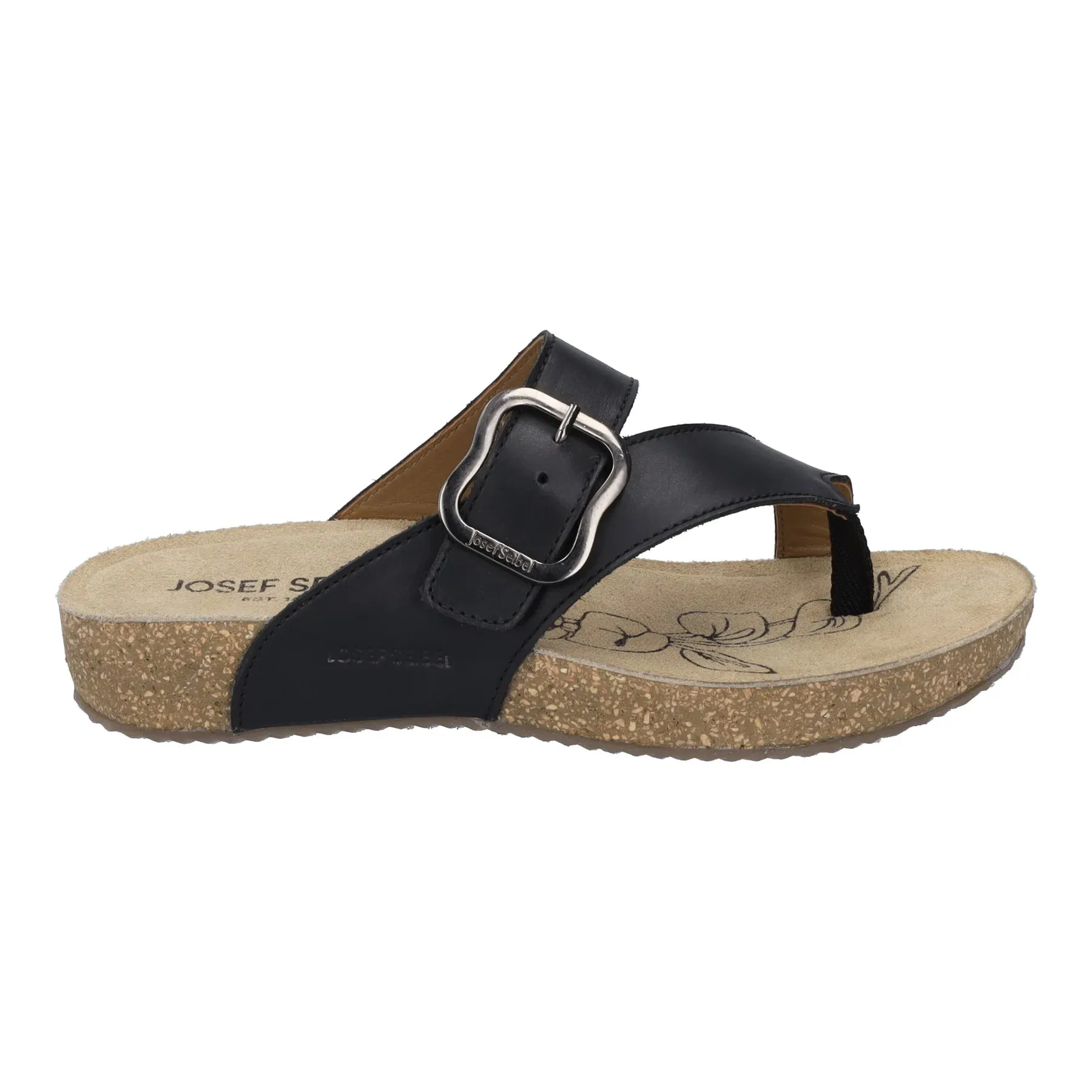 Josef Seibel Tonga 77 Sandal Black Women's