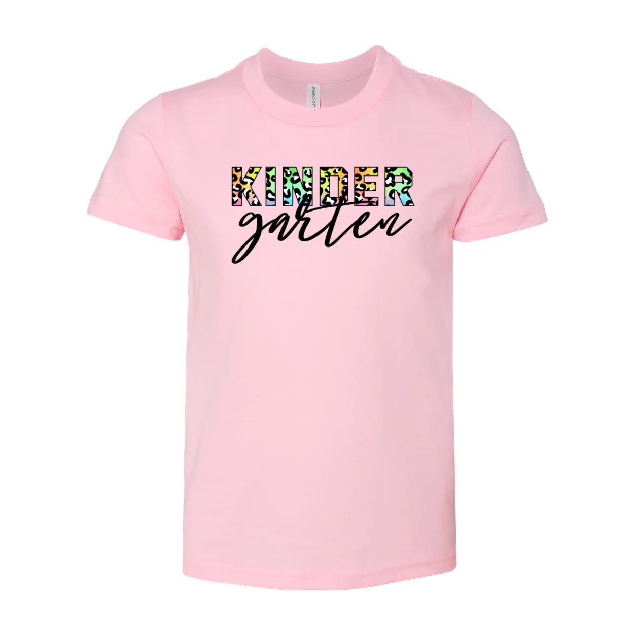 Kindergarten YOUTH Animal Print Soft Tee