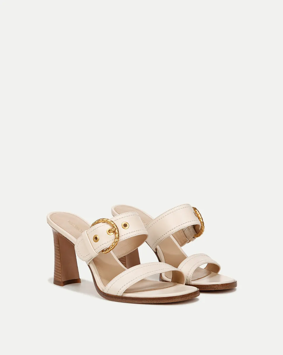 Margaux Leather Buckle Sandal