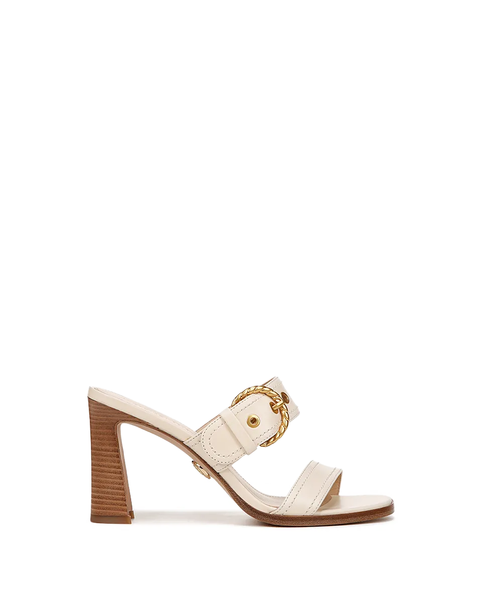 Margaux Leather Buckle Sandal