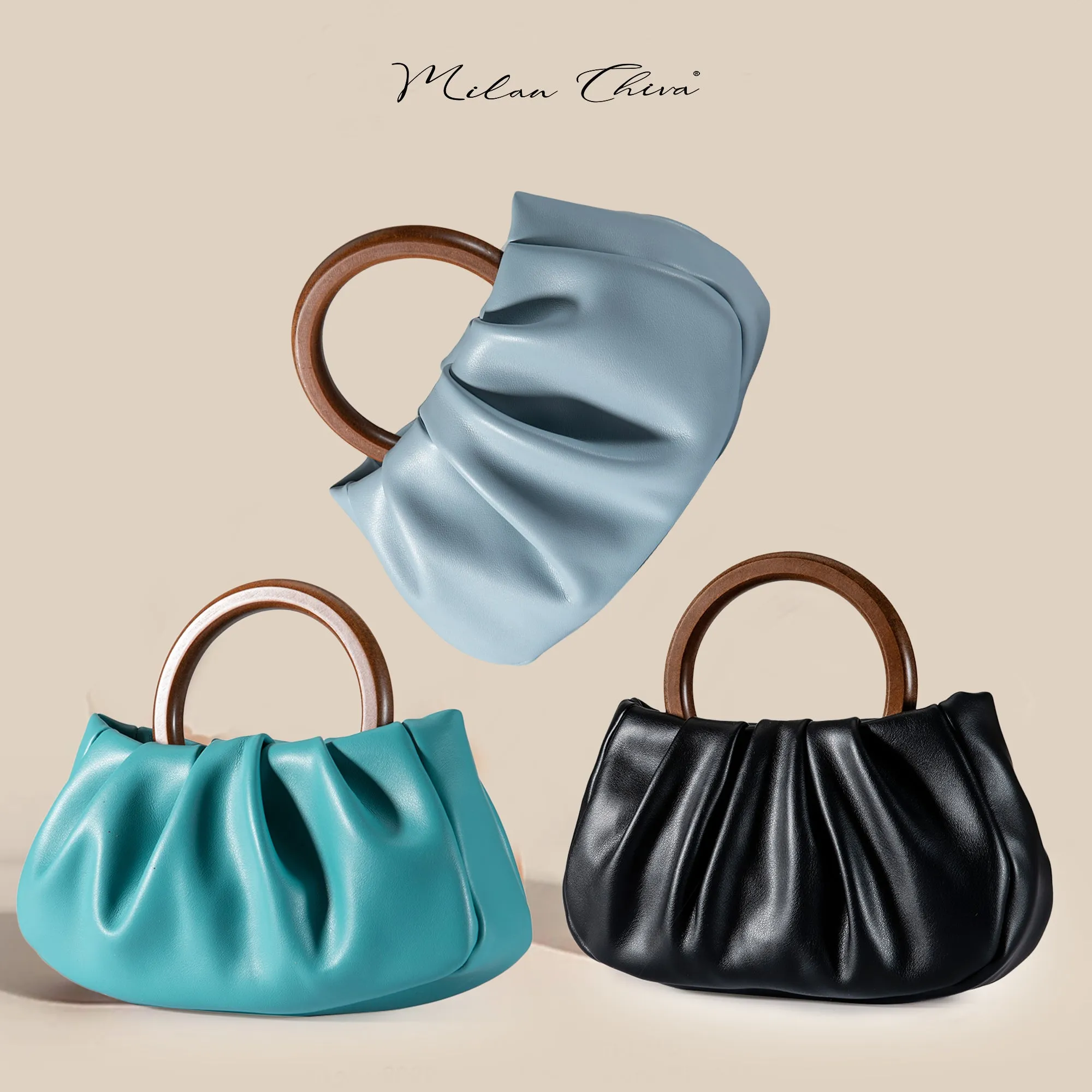 MC-1007 Milan Chiva Cloud Pouch Bag/Crossbody