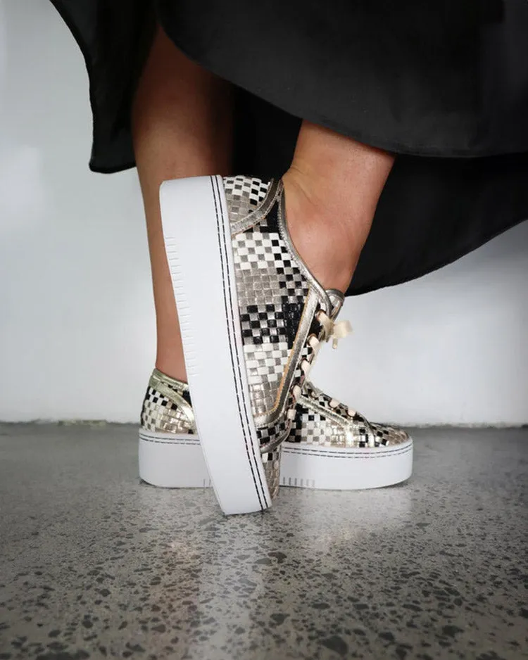 Minx Kellie Multi Metallic Sneaker