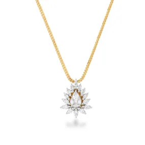 Pluma Diamond Pendant