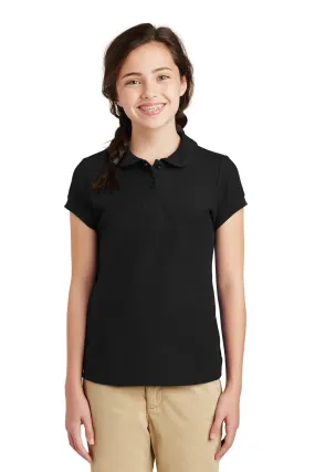 Port Authority¬Æ Girls Silk Touch‚Ñ¢ Peter Pan Collar Polo. YG503