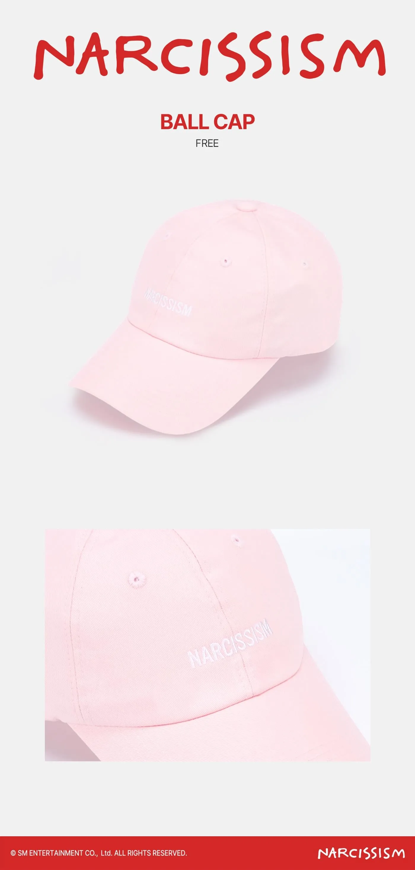 (PRE-ORDER) JAEMIN (NCT DREAM) - [NARCISSISM] 1st PHOTO EXIHIBITION OFFICIAL 2nd MD BALL CAP