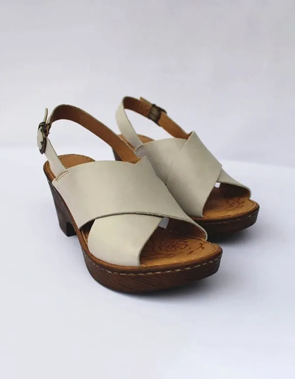 Retro Leather Handmade Open-Toe Summer Sandals